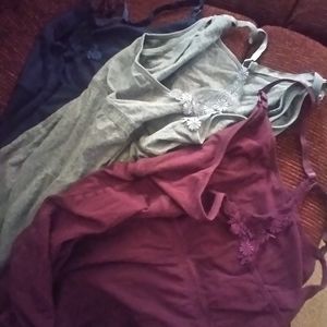 Maternity breastfeeding tank tops